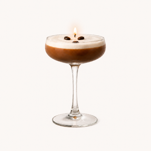 Bougie parfumée expresso martini.