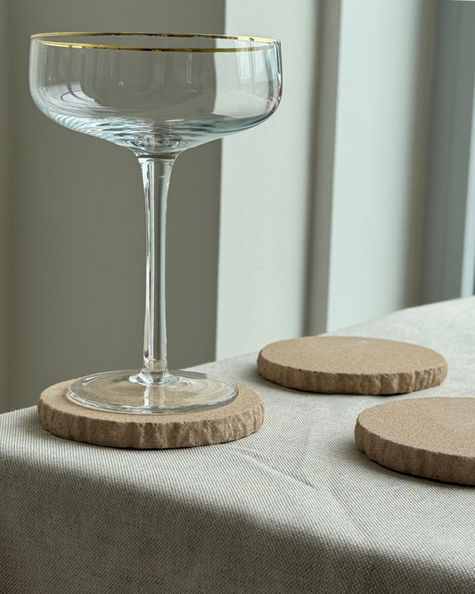 Ensemble de sous-verres Cleo.