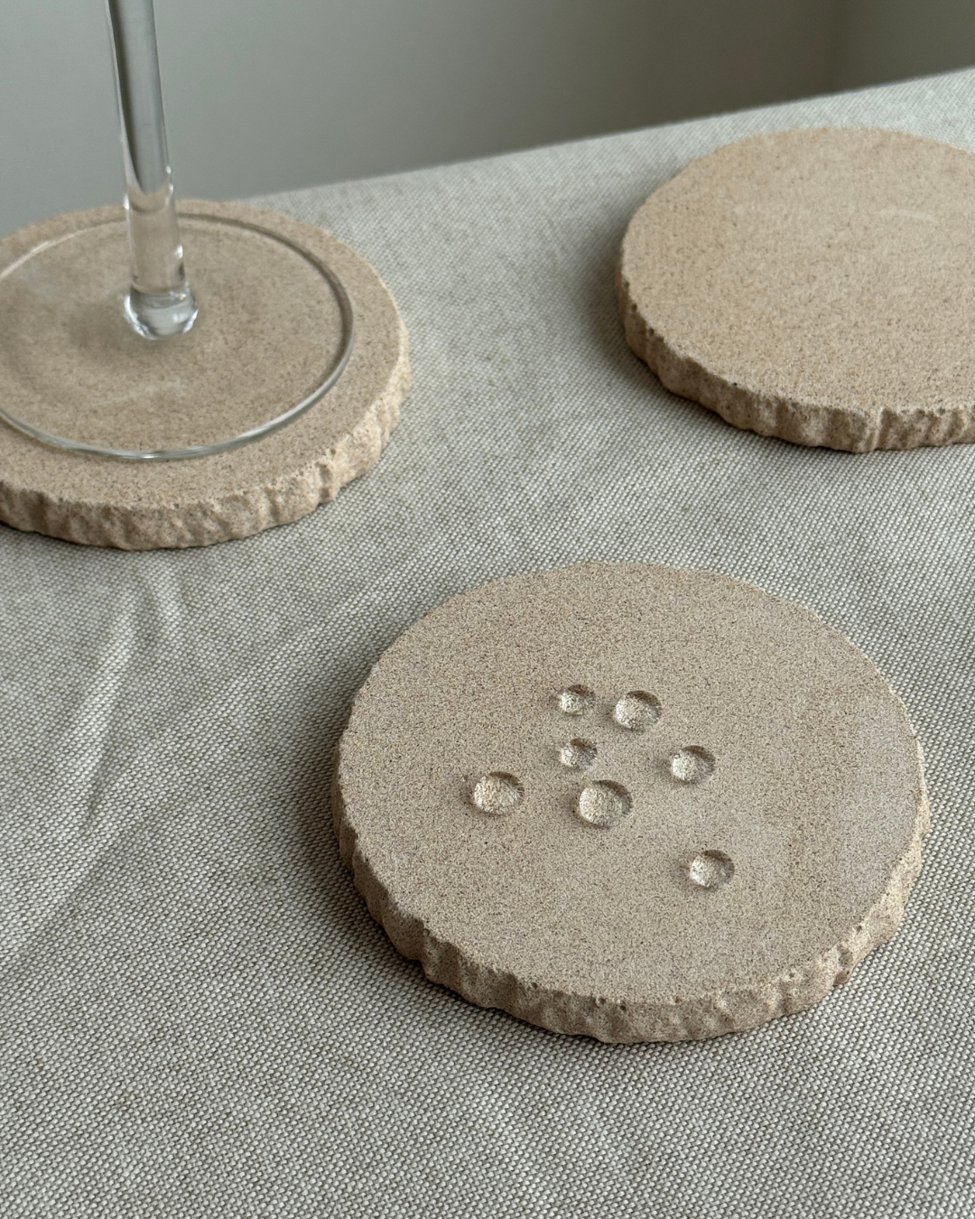 Ensemble de sous-verres Cleo.