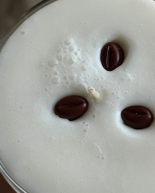 Bougie parfumée expresso martini.