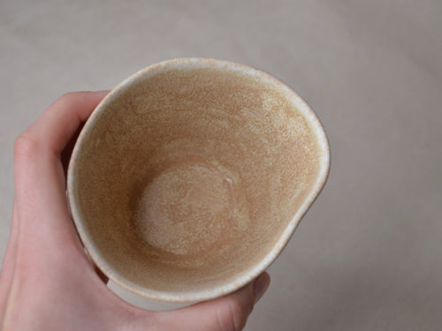 Tasse tulipe cappuccino.