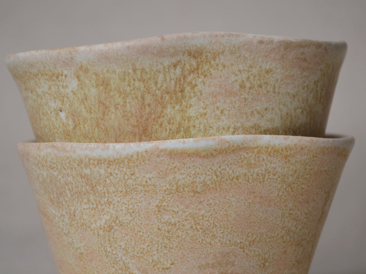 Tasse tulipe cappuccino.