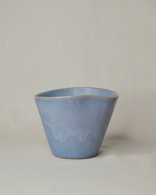 Tasse tulipe bleu ciel.